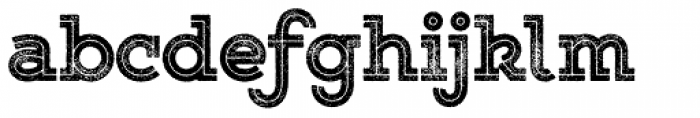 Gist Rough Upr Black Font LOWERCASE