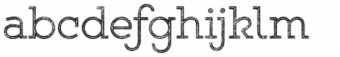 Gist Rough Upr Light Font LOWERCASE