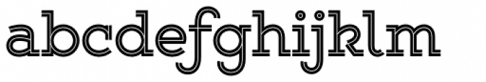 Gist Upright Bold Font LOWERCASE
