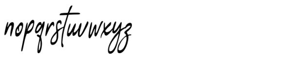 Gistela Font LOWERCASE