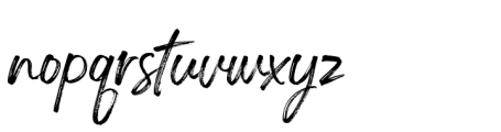 Giston Regular Font LOWERCASE
