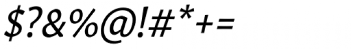Gitan Italic Font OTHER CHARS
