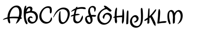 Giugnia Regular Font UPPERCASE