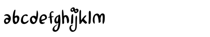 Giugnia Regular Font LOWERCASE