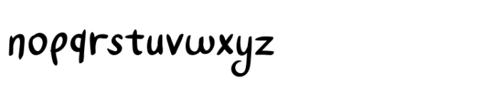 Giugnia Regular Font LOWERCASE