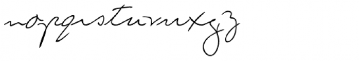 Giuliano Handwriting Font LOWERCASE
