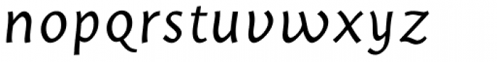 Giureska Italic Font LOWERCASE