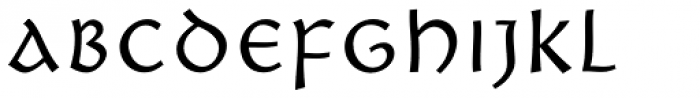 Giureska Uncial Font LOWERCASE