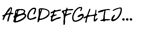 Gixxer Font UPPERCASE