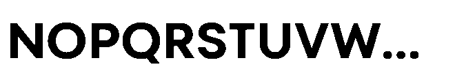 Gizo Bold Font UPPERCASE