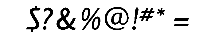GilmoreFahrenheit Regular Font OTHER CHARS