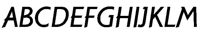 GilmoreFahrenheit Regular Font UPPERCASE