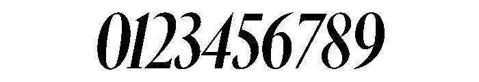 Gingrich Headline Italic Font OTHER CHARS