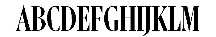 Gingrich Headline Font UPPERCASE
