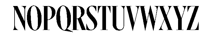 Gingrich Poster Font UPPERCASE