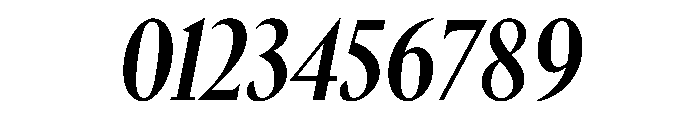 Gingrich Small Italic Font OTHER CHARS
