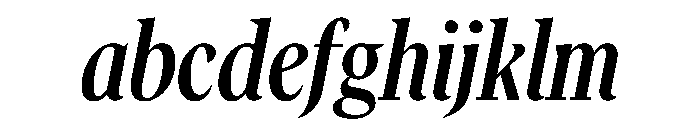 Gingrich Small Italic FONT