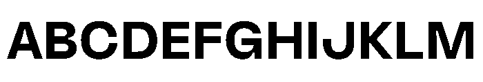 Ginka Bold Font UPPERCASE