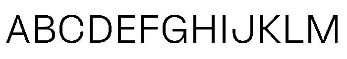 Ginka Light Font UPPERCASE