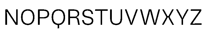 Ginka Light Font UPPERCASE