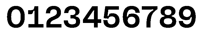 Ginka Medium Font OTHER CHARS