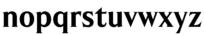 Giornaleetc Semibold Font LOWERCASE