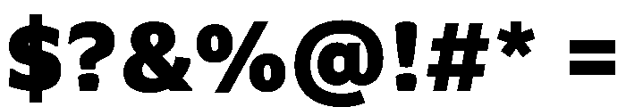 GiparanGX Black Instance Font OTHER CHARS