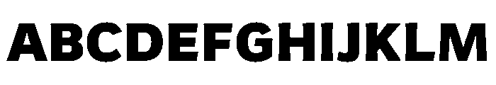GiparanGX Black Instance Font UPPERCASE