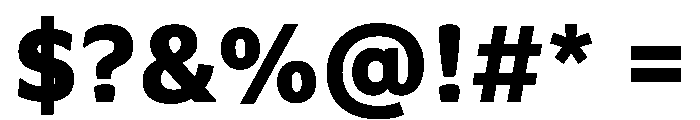 GiparanGX ExtraBold Instance Font OTHER CHARS