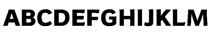 GiparanGX ExtraBold Instance Font UPPERCASE