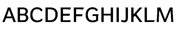 GiparanGX Medium Instance Font UPPERCASE