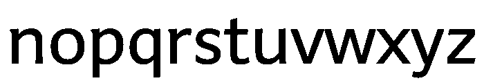 GiparanGX Medium Instance Font LOWERCASE