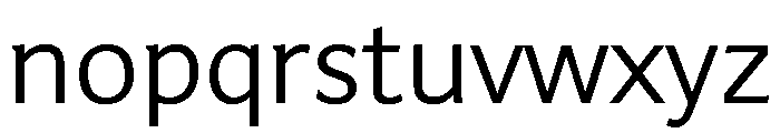 GiparanGX Regular Instance Font LOWERCASE