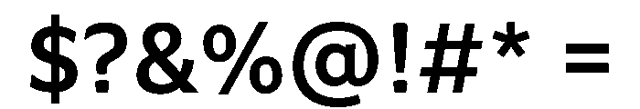 GiparanGX SemiBold Instance Font OTHER CHARS