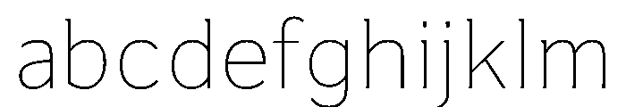 GiparanGX Thin Instance FONT