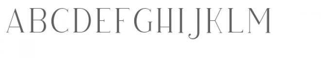 Githa Lovely Serif Font UPPERCASE