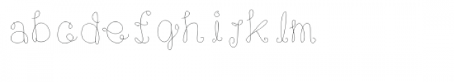 gillydoots sketch font Font LOWERCASE