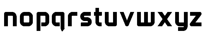 Gia Black Font LOWERCASE