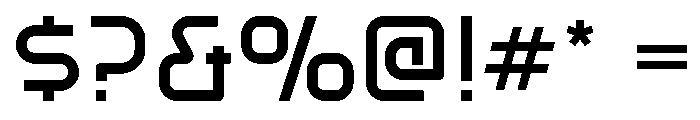 Gia Bold Font OTHER CHARS