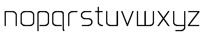 Gia Lite Font LOWERCASE