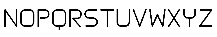 Gia Regular Font UPPERCASE
