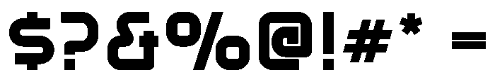 Gia XtraBold Font OTHER CHARS