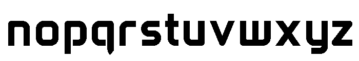 Gia XtraBold Font LOWERCASE
