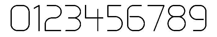 Gia XtraLite Font OTHER CHARS