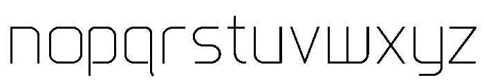 Gia XtraLite Font LOWERCASE
