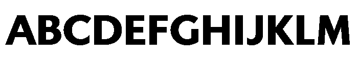 Gibbs Black Font UPPERCASE