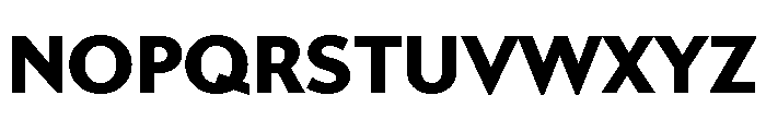 Gibbs Black Font UPPERCASE