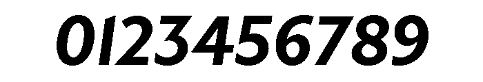 Gibbs Bold Italic Font OTHER CHARS