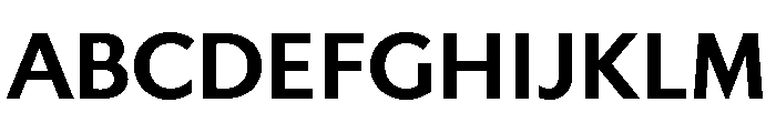 Gibbs Bold Font UPPERCASE