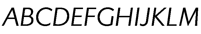Gibbs Book Italic Font UPPERCASE